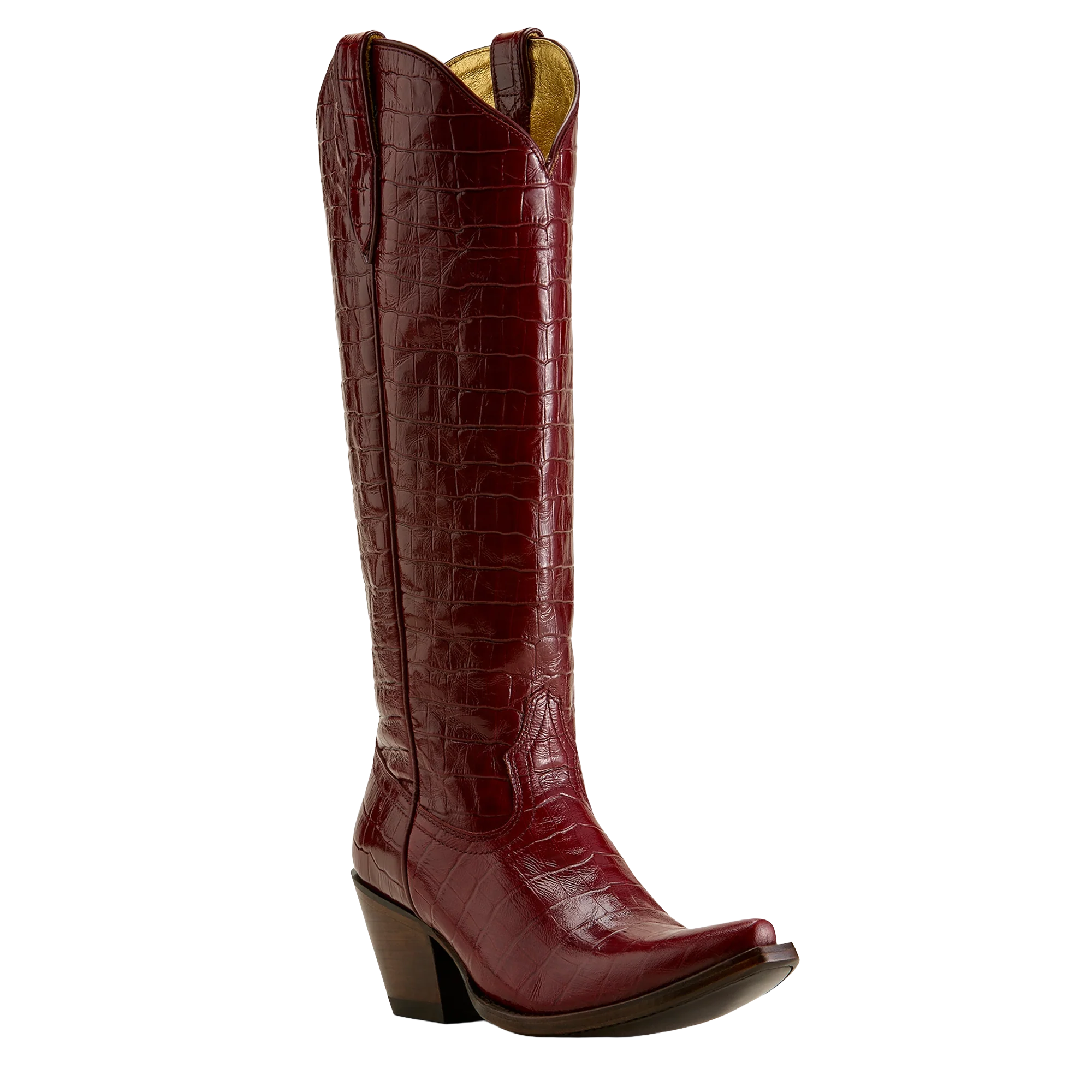 3991 Ariat Ladies Casanova X Toe Caiman Print Boots
