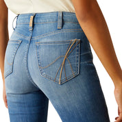 8914 Ariat Ladies High Rise Cassandra Boot Cut Jeans