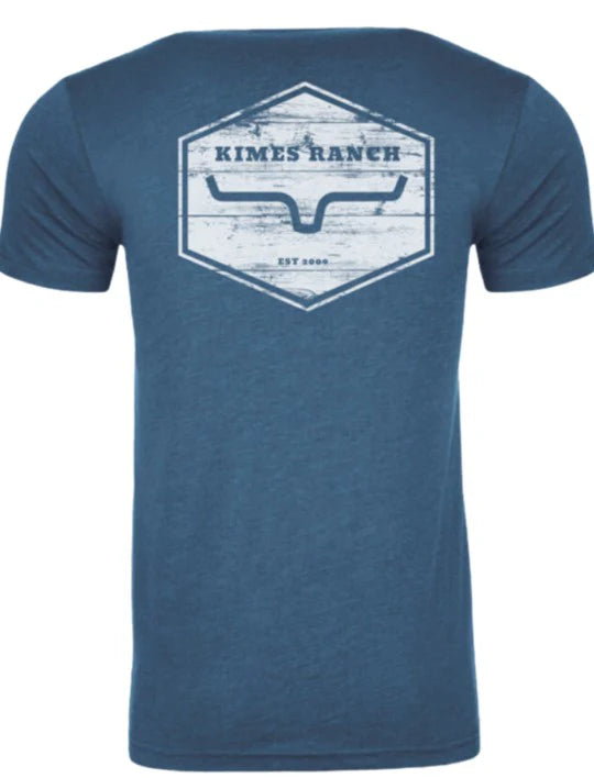 0170 Kimes Ranch Men's Wooden Hex T-Shirt
