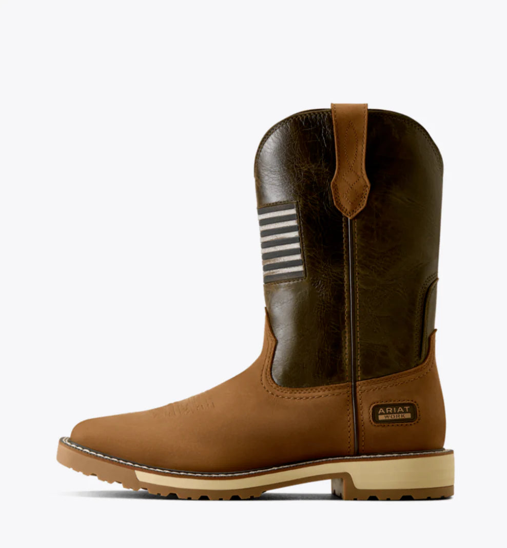 9675 Ariat Men's Activator Patriotic Work Boots