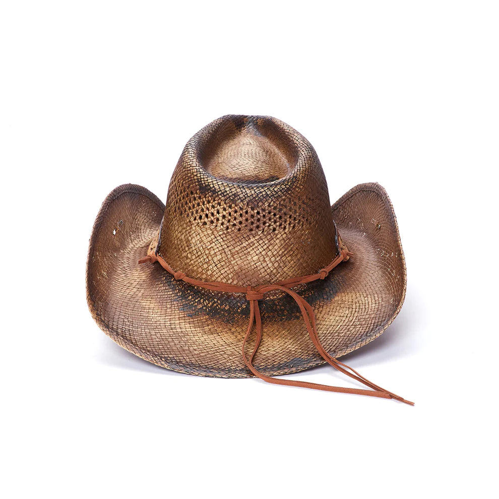 CA-2004 Stampede Panama Western Straw Hat