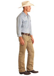 6141 Rock & Roll Men's Double Barrel Straight Leg Pants