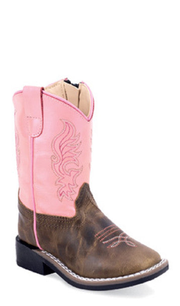 BSI1991 Old West Toddler Western Square Boots
