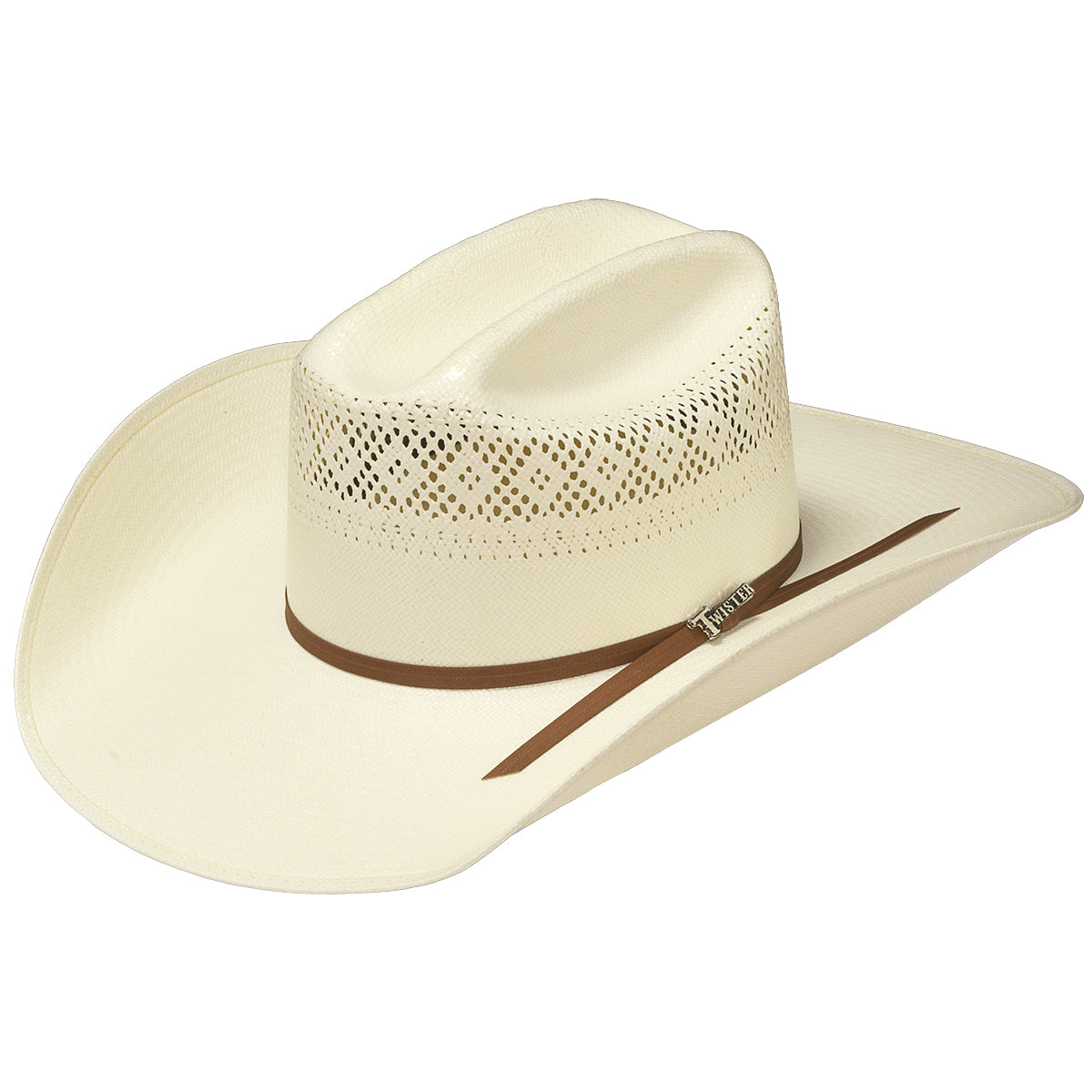 T73940 Twister 20X Shantung Western Straw Hat