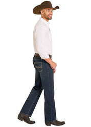 8018 Rock & Roll Men's Pistol Straight Boot Cut Jeans