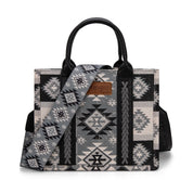 WG2209-8120 Wrangler Ladies Aztec Pattern Tote/Crossbody