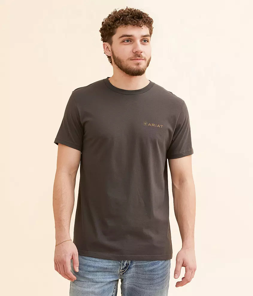 0343 Ariat Men's Southwest Wooden Reticle T-Shirt