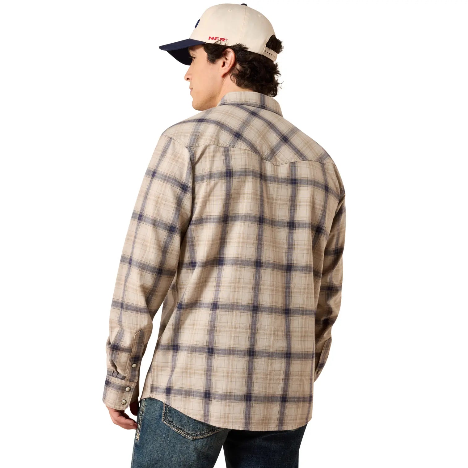 9300 Ariat Men's Retro Hudde Snap Long Sleeve Shirt