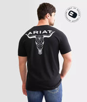 8431 Ariat Men's Stipple Steer T-Shirt