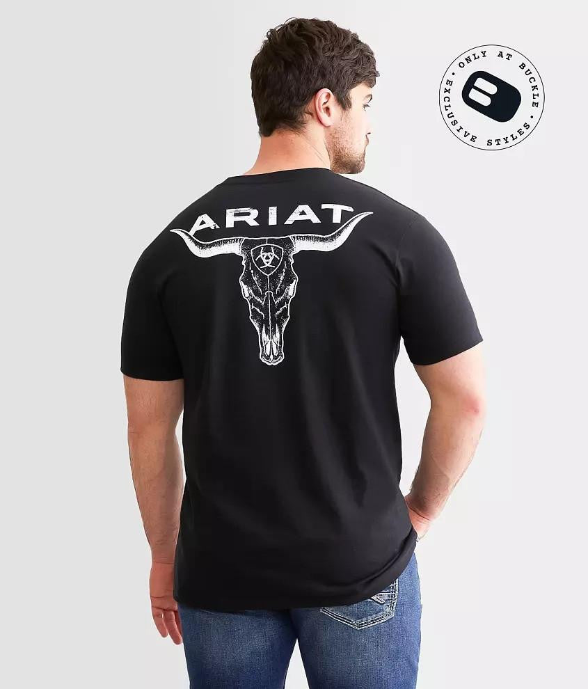 8431 Ariat Men's Stipple Steer T-Shirt