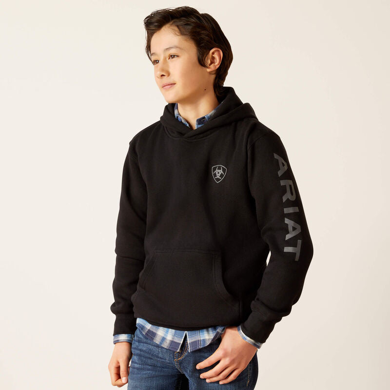 6473 Ariat Boy's Logo Hoodie