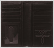 7708 Ariat Men's Rodeo Two Tone Leather Wallet