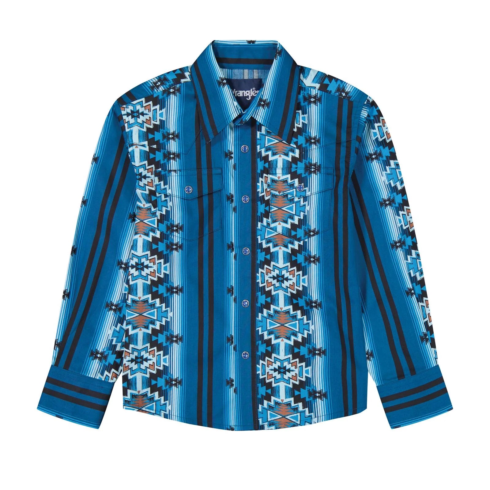 5822 Wrangler Boy's Checotah Snap Shirt