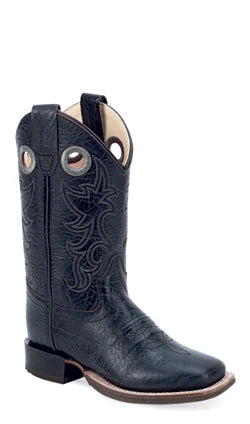 BSC1989 Old West Kid's Square Western Boots