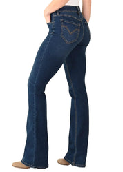9923 Rock & Roll Ladies Sculpted High Rise Bootcut Jeans