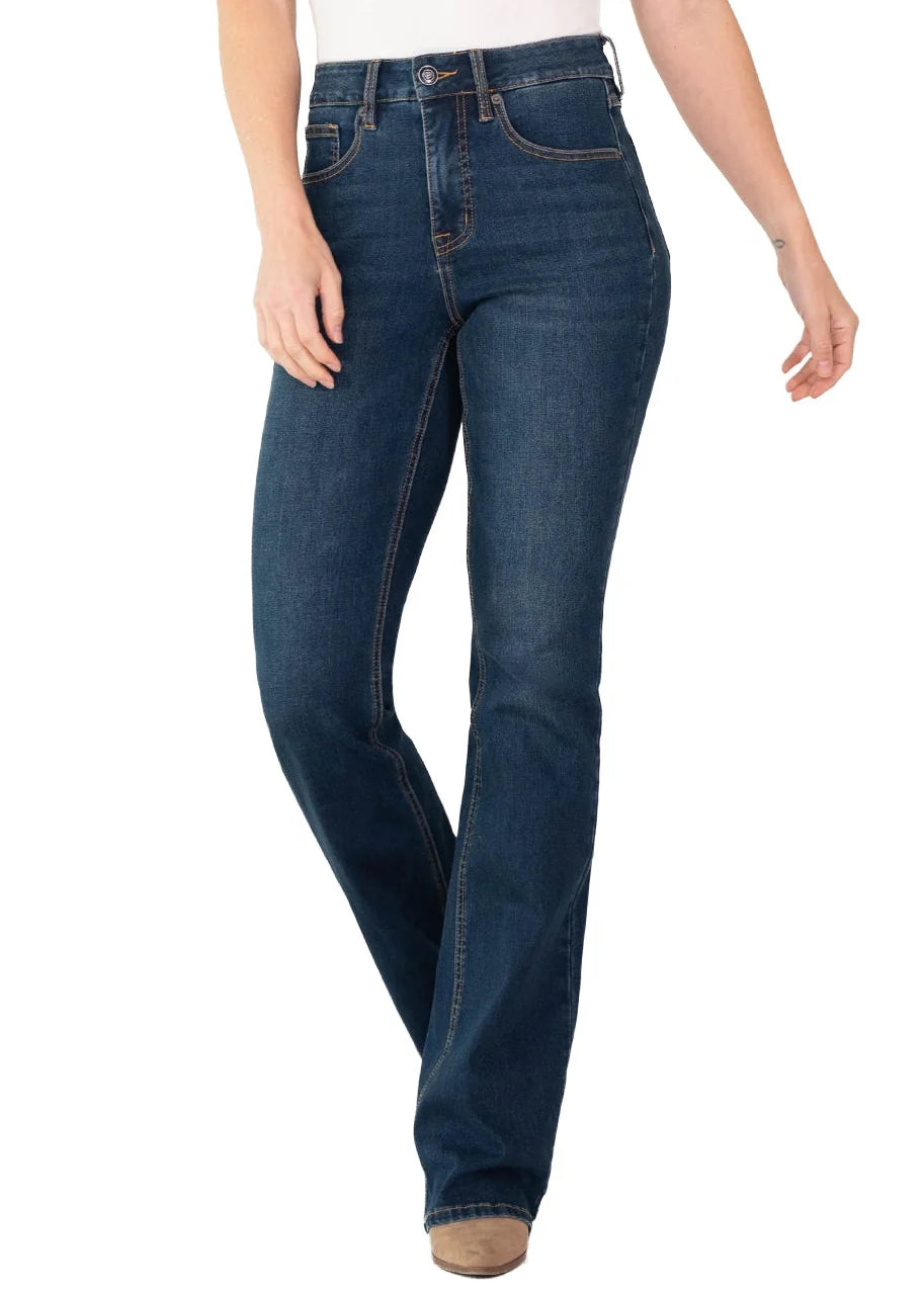9923 Rock & Roll Ladies Sculpted High Rise Bootcut Jeans