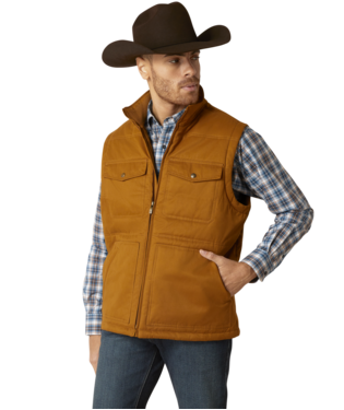 6386 Ariat Men's Grizzly 2.0 Canvas Vest
