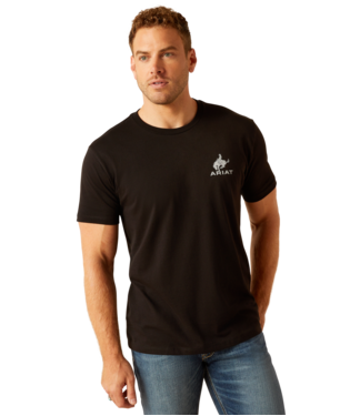 7897 Ariat Men's Bronco Flag T-Shirt