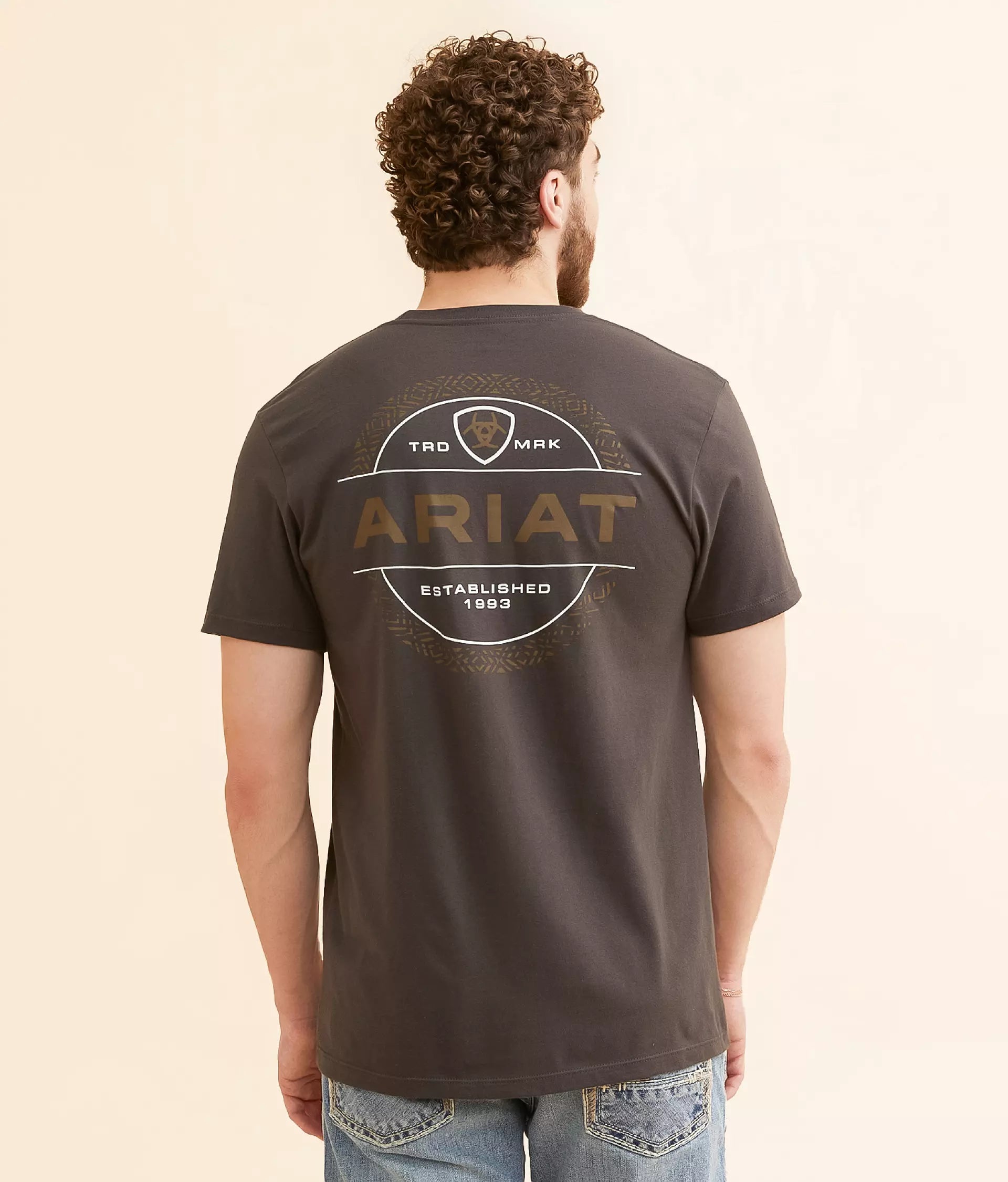 0343 Ariat Men's Southwest Wooden Reticle T-Shirt