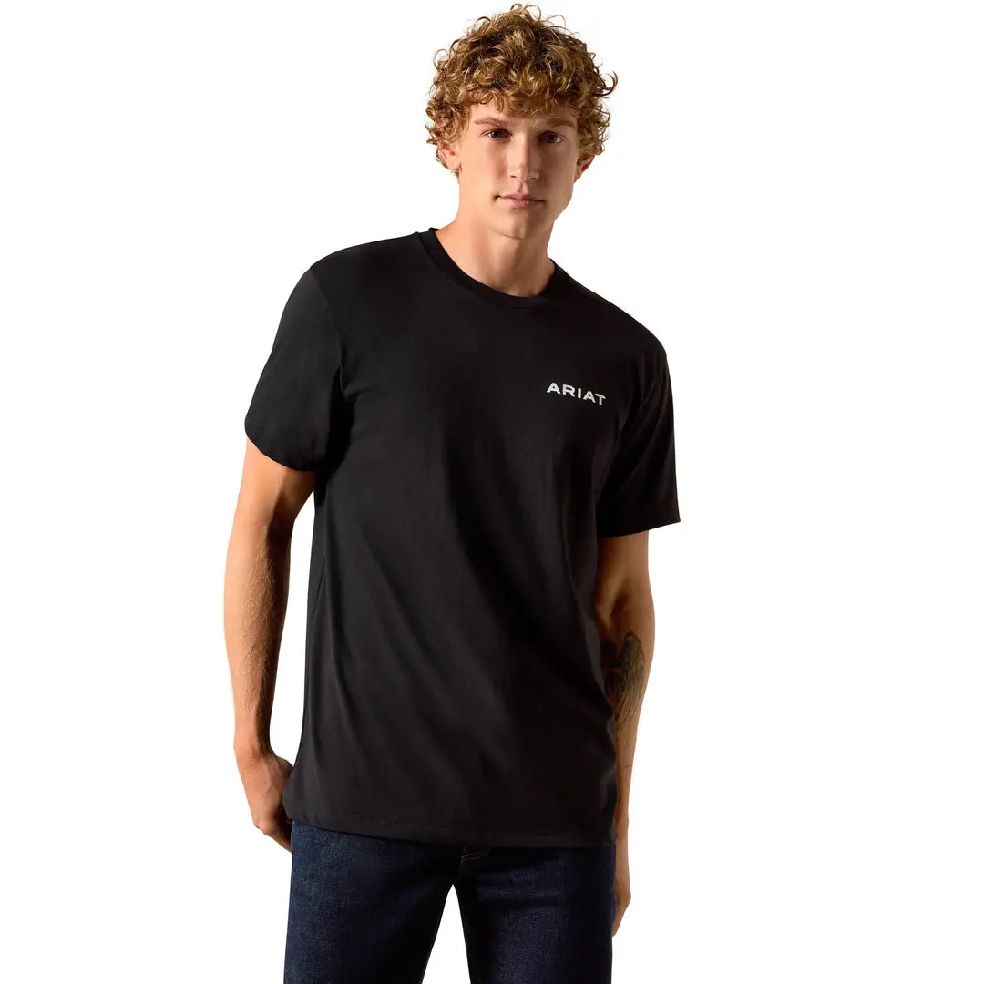 8431 Ariat Men's Stipple Steer T-Shirt