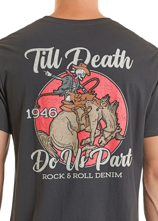 8867 Rock & Roll Unisex Till Death Do Us Part T-Shirt