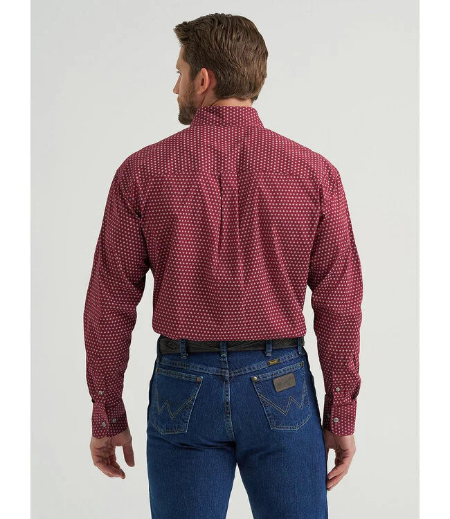 9639 Wrangler Men's George Strait One Pocket Shirt