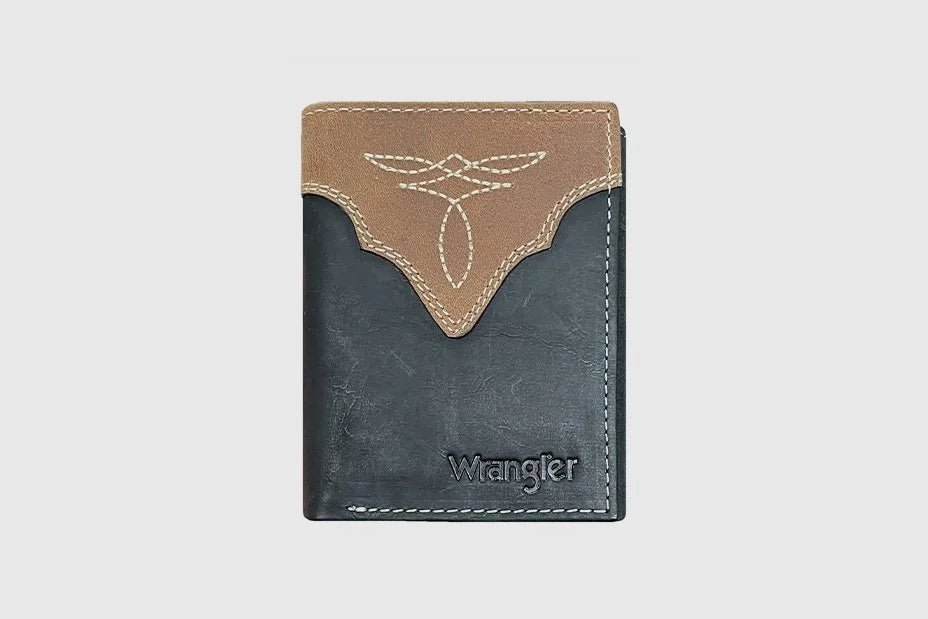 1001 Wrangler Leather Trifold Wallet