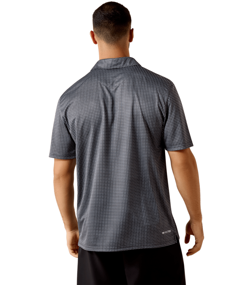 1494 Ariat Men's All Over Print Short Sleeve Polo