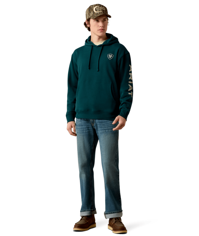0663 Ariat Men's Logo Hoodie
