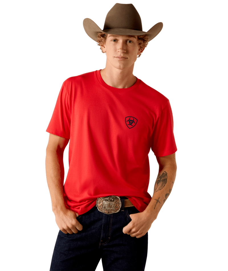 4352 Ariat Men's Chinelos Hex T-Shirt