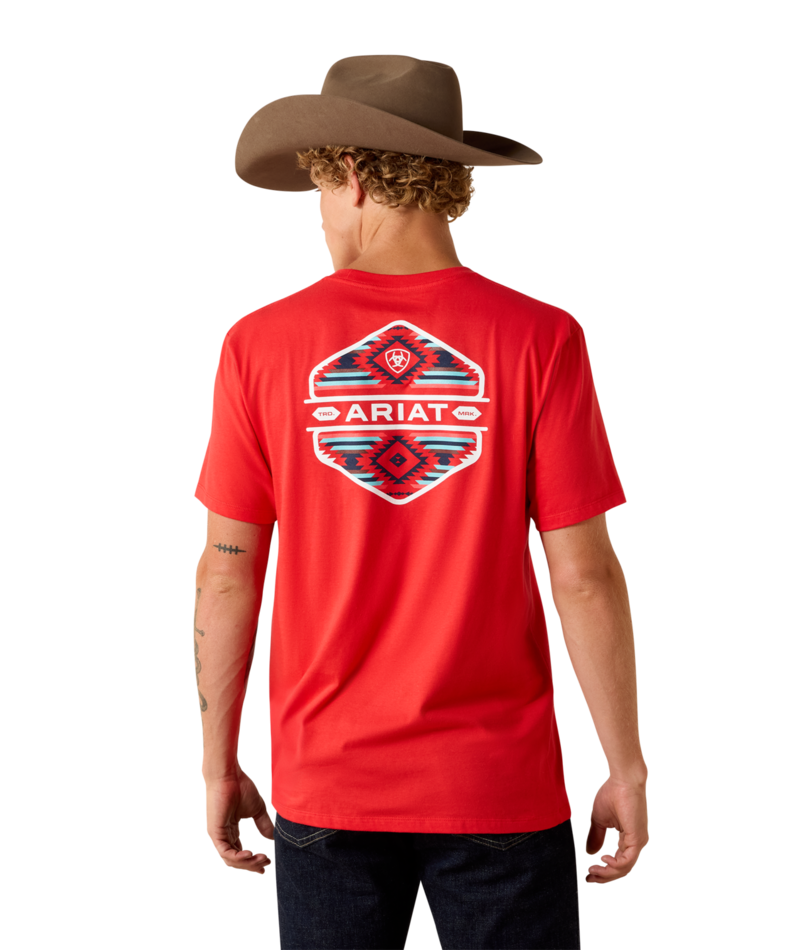 4352 Ariat Men's Chinelos Hex T-Shirt