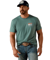 1355 Ariat Men's Hidden Valley Flag T-Shirt