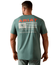 1355 Ariat Men's Hidden Valley Flag T-Shirt