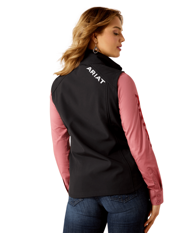 2786 Ariat Ladies Logo Softshell Vest