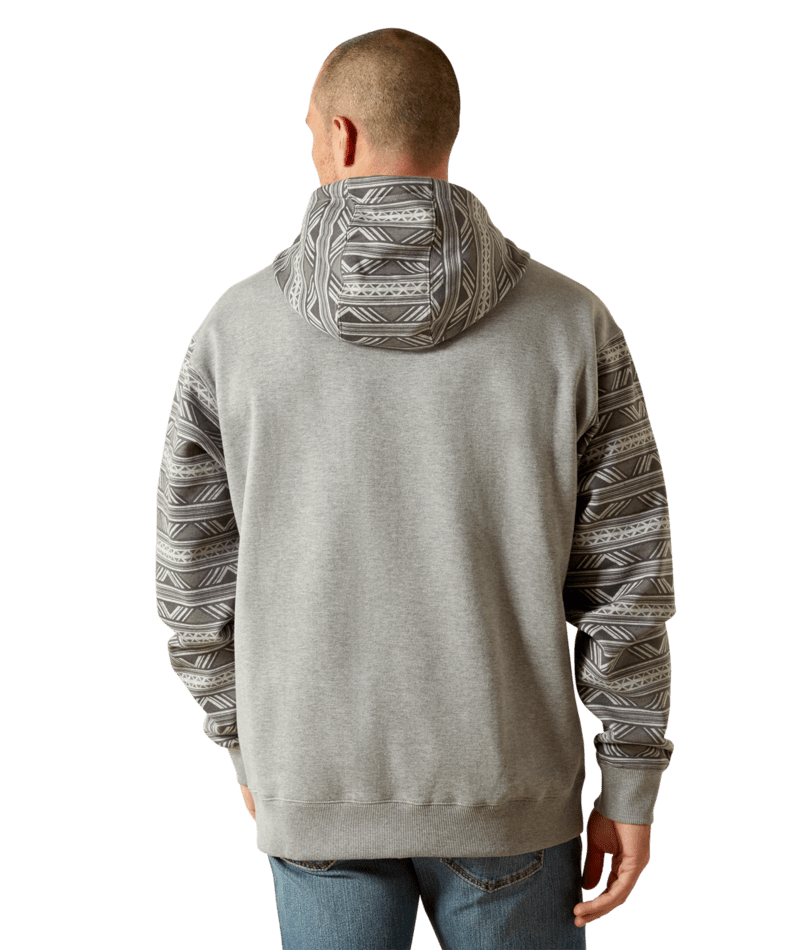 2819 Ariat Men's Southwestern Color Block Hoodie