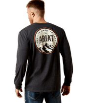 5903 Ariat Men's Circle A Long Sleeve T-Shirt
