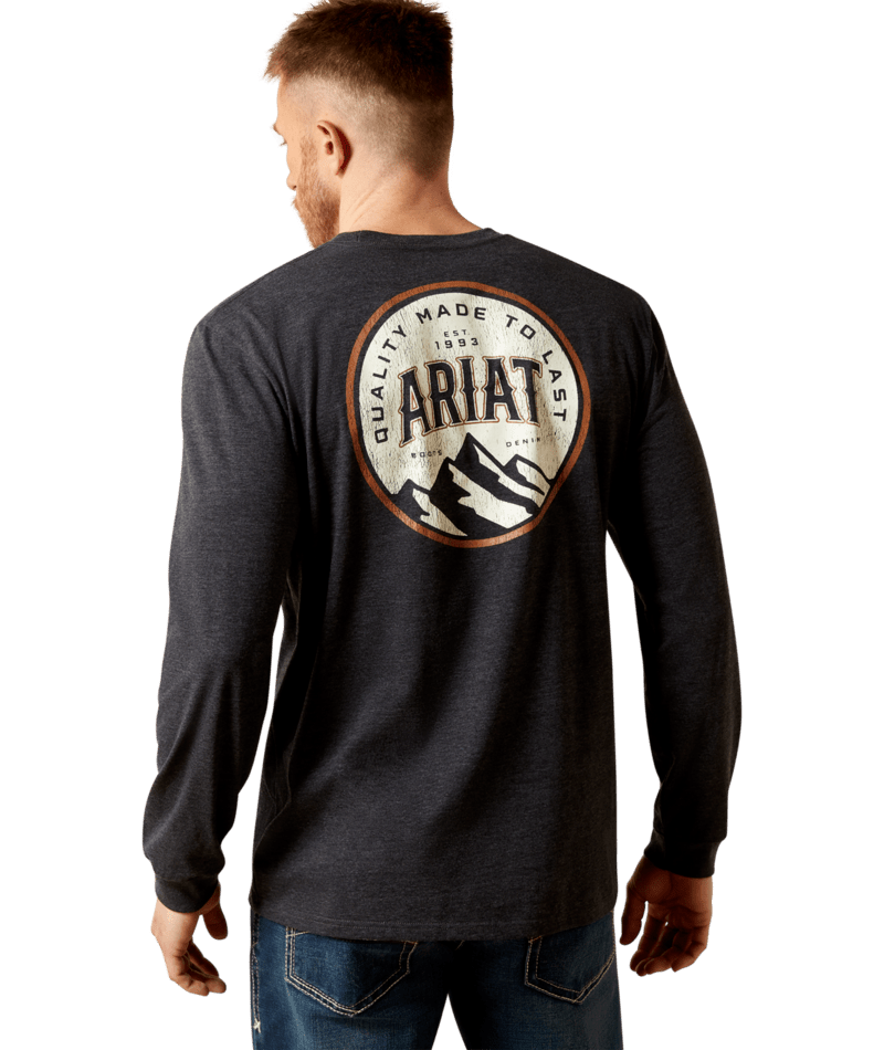5903 Ariat Men's Circle A Long Sleeve T-Shirt
