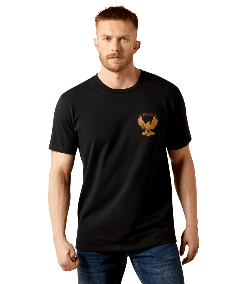 5898 Ariat Men's Rustic Eagle Short Sleeve T-Shirt