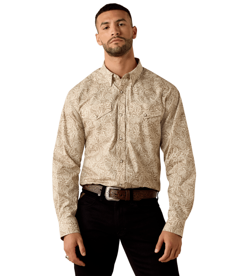 1032 Ariat Men's Trevon Classic Fit Snap Shirt