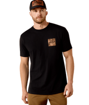 1159 Ariat Men's Boot Leather Patch T-Shirt