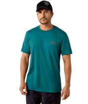 1194 Ariat Men's Cattle Skull Freedom Short Sleeve T-Shirt