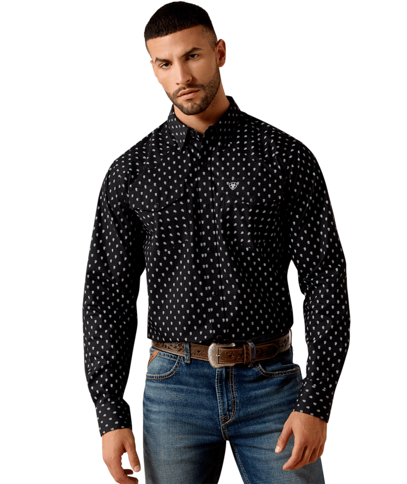 1721 Ariat Men's Truth Fitted Snap Shirt