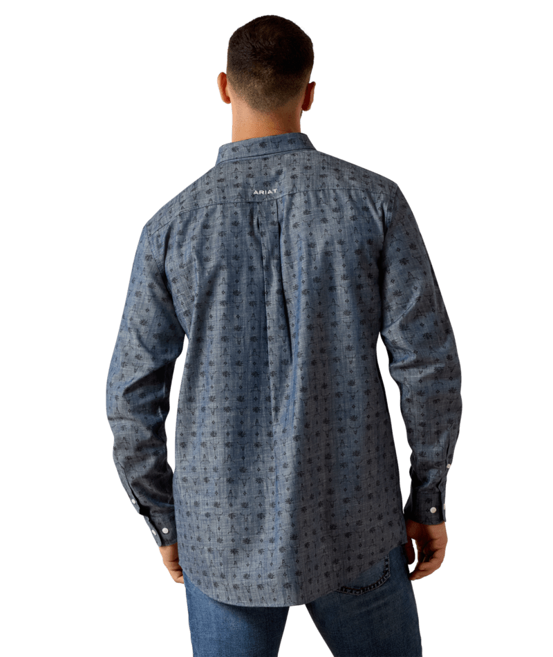 1713 Ariat Men's Team Wael Fitted Shirt