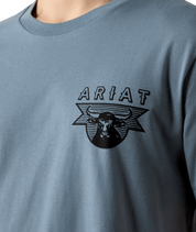 0601 Ariat Men's Rope And Ride T-Shirt