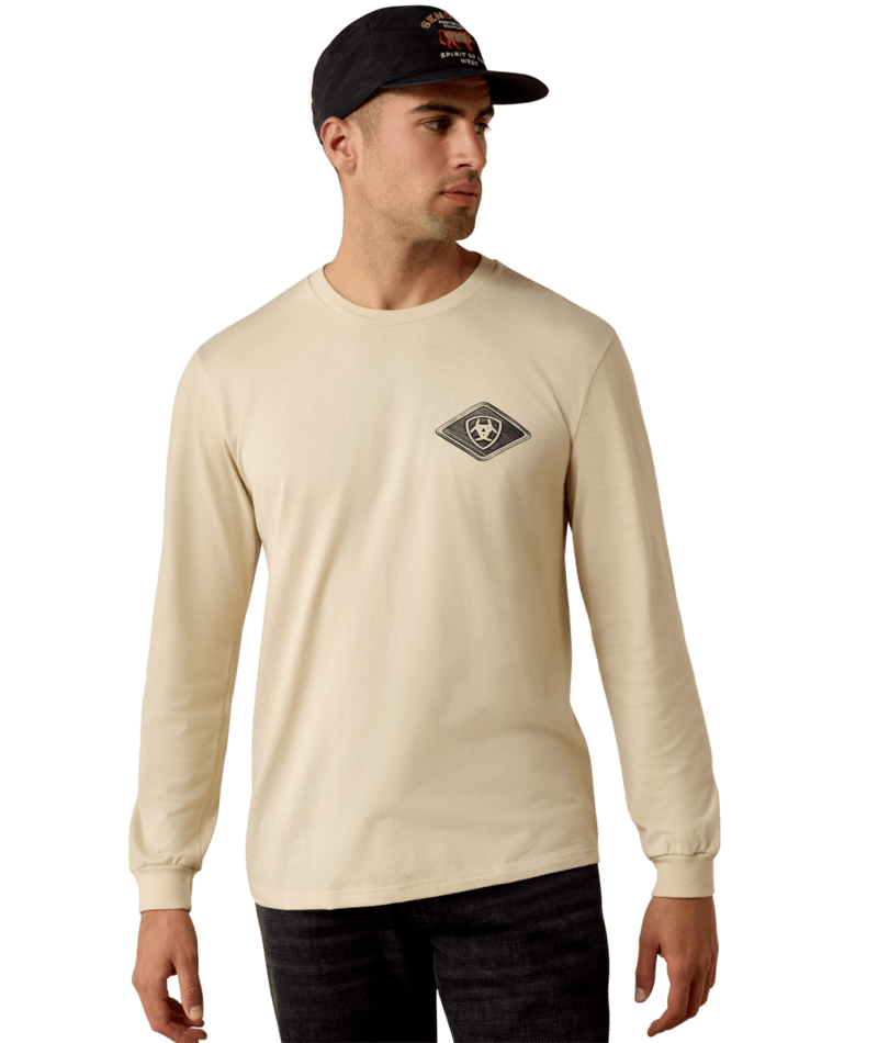 0589 Ariat Men's Medallion Standard Long Sleeve T-Shirt