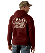 0695 Ariat Men's Roped Out Desert Badge Hoodie