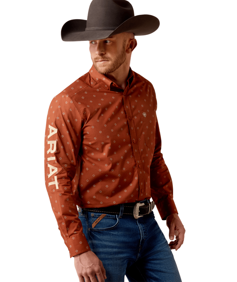 0596 Ariat Men's Team Dakota Classic Fit Shirt