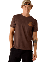 3963 Ariat Men's Stripe Patriotic Badge Short Sleeve T-Shirt