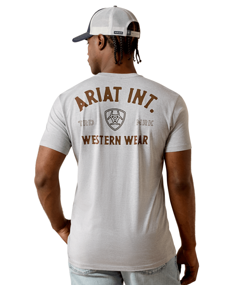 3960 Ariat Men's Outline Shop Short Sleeve T-Shirt