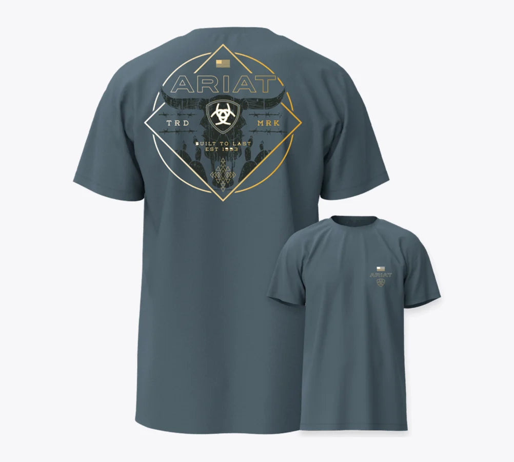 9365 Ariat Men's Triple Stacker T-Shirt